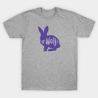 A wolf! Are you a friend, wolf? T-Shirt